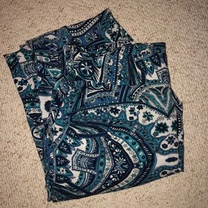 Charlotte Russe Patterned Pants
